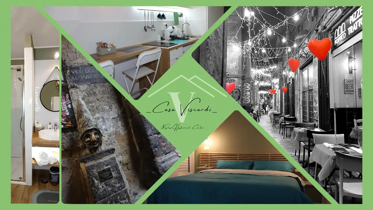 Apartamento Casa Viscardi Nápoles 0*,  Italia